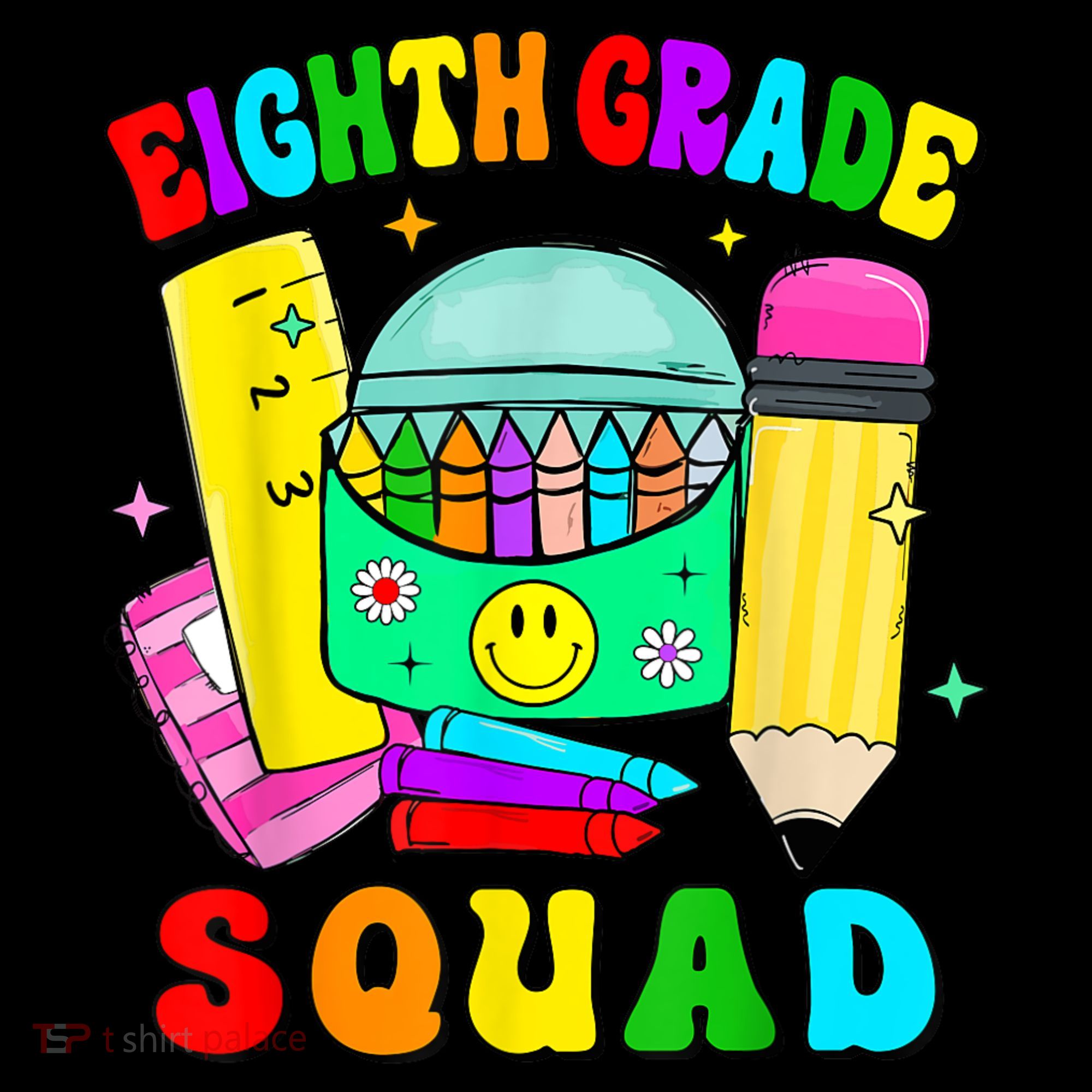 Eighth Grade Squad 8th Grade Team Back To School Boy Girl Coffee Mug