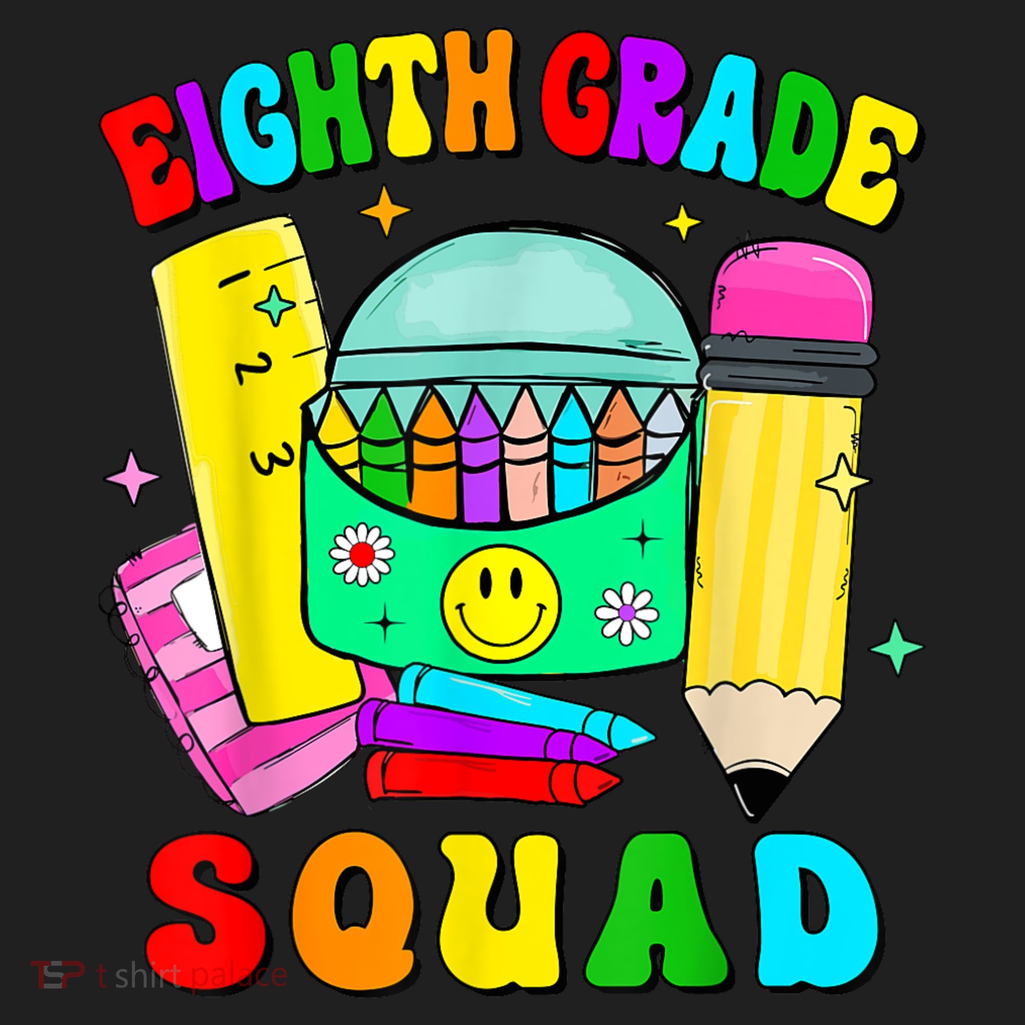 Eighth Grade Squad 8th Grade Team Back To School Boy Girl Tumbler