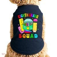 Eighth Grade Squad 8th Grade Team Back To School Boy Girl Doggie Tank thumb 0