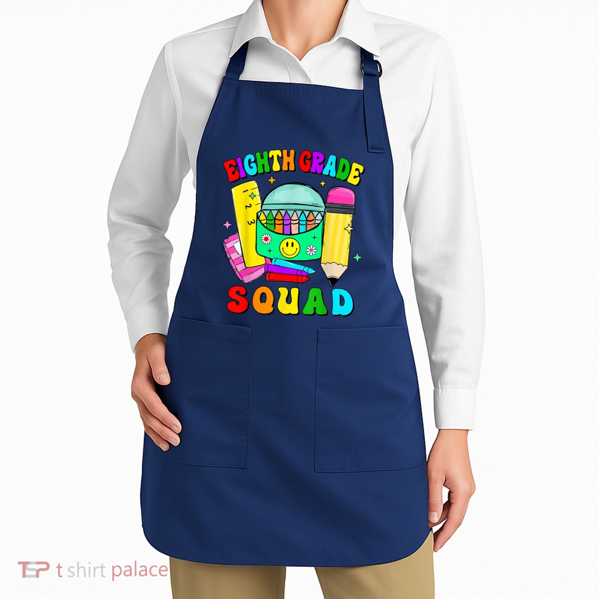 Eighth Grade Squad 8th Grade Team Back To School Boy Girl Apron