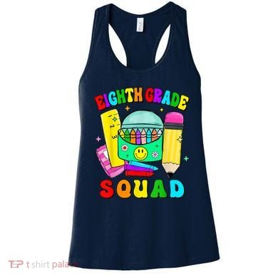 Eighth Grade Squad 8th Grade Team Back To School Boy Girl Women's Tank Top