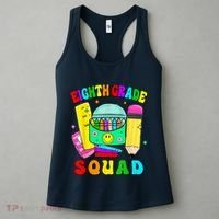 Eighth Grade Squad 8th Grade Team Back To School Boy Girl Women's Tank Top thumb 3