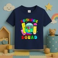 Eighth Grade Squad 8th Grade Team Back To School Boy Girl Toddler T-Shirt thumb 3