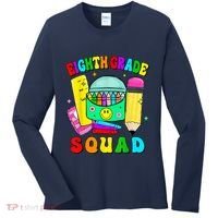 Eighth Grade Squad 8th Grade Team Back To School Boy Girl Women's Long Sleeve Shirt thumb 0