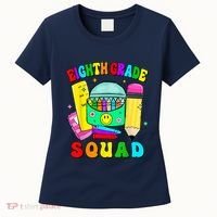 Eighth Grade Squad 8th Grade Team Back To School Boy Girl Women's T-Shirt thumb 0