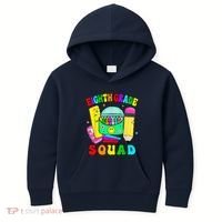 Eighth Grade Squad 8th Grade Team Back To School Boy Girl Kids Hoodie thumb 0