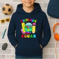 Eighth Grade Squad 8th Grade Team Back To School Boy Girl Kids Hoodie thumb 2