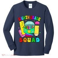 Eighth Grade Squad 8th Grade Team Back To School Boy Girl Kids Long Sleeve Shirt thumb 0