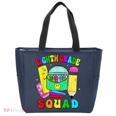 Eighth Grade Squad 8th Grade Team Back To School Boy Girl Tote Bag