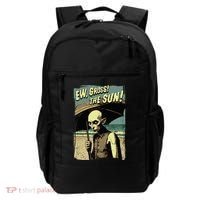 Ew Gross! The Sun! Vampire At The Sunny Beach Summer Goth Backpack thumb 0