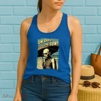 Ew Gross! The Sun! Vampire At The Sunny Beach Summer Goth Women's Tank Top thumb 2