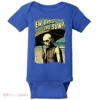 Ew Gross! The Sun! Vampire At The Sunny Beach Summer Goth Baby Bodysuit thumb 0