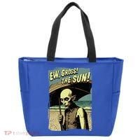 Ew Gross! The Sun! Vampire At The Sunny Beach Summer Goth Tote Bag thumb 0