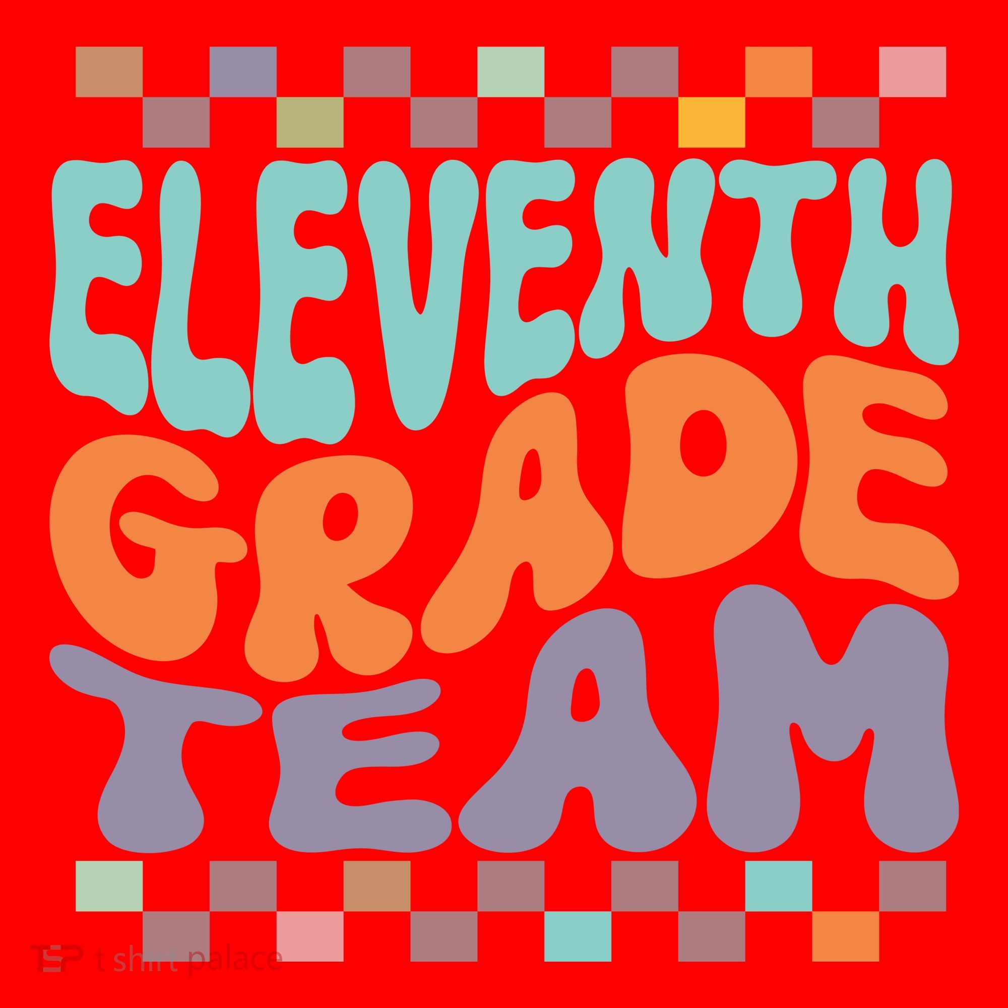 Eleventh Grade Team Teacher Student Back To School 11th Grade Gift Santa Hat