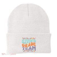 Eleventh Grade Team Teacher Student Back To School 11th Grade Gift Beanie thumb 0