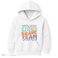 Eleventh Grade Team Teacher Student Back To School 11th Grade Gift Kids Hoodie thumb 0