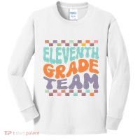 Eleventh Grade Team Teacher Student Back To School 11th Grade Gift Kids Long Sleeve Shirt thumb 0