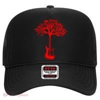 Electric Guitar Tree Rock Guitarist Player Musician  Hat thumb 0