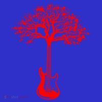 Electric Guitar Tree Rock Guitarist Player Musician  Sweatshirt thumb 3
