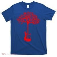 Electric Guitar Tree Rock Guitarist Player Musician  T-Shirt thumb 0