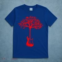 Electric Guitar Tree Rock Guitarist Player Musician  T-Shirt thumb 5