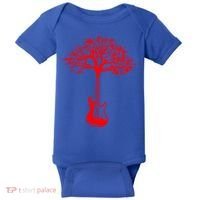Electric Guitar Tree Rock Guitarist Player Musician  Baby Bodysuit thumb 0
