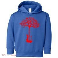 Electric Guitar Tree Rock Guitarist Player Musician  Toddler Hoodie thumb 0
