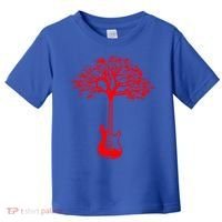 Electric Guitar Tree Rock Guitarist Player Musician  Toddler T-Shirt thumb 0