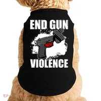 End Gun Violence Doggie Tank thumb 0