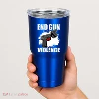 End Gun Violence Tumbler thumb 2
