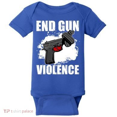 End Gun Violence Baby Bodysuit