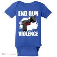 End Gun Violence Baby Bodysuit thumb 0