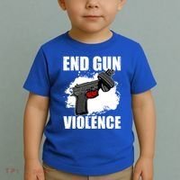 End Gun Violence Toddler T-Shirt thumb 2