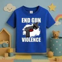 End Gun Violence Toddler T-Shirt thumb 3