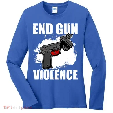 End Gun Violence Women's Long Sleeve Shirt