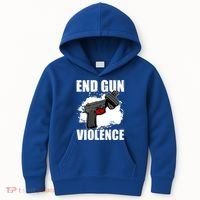 End Gun Violence Kids Hoodie thumb 0