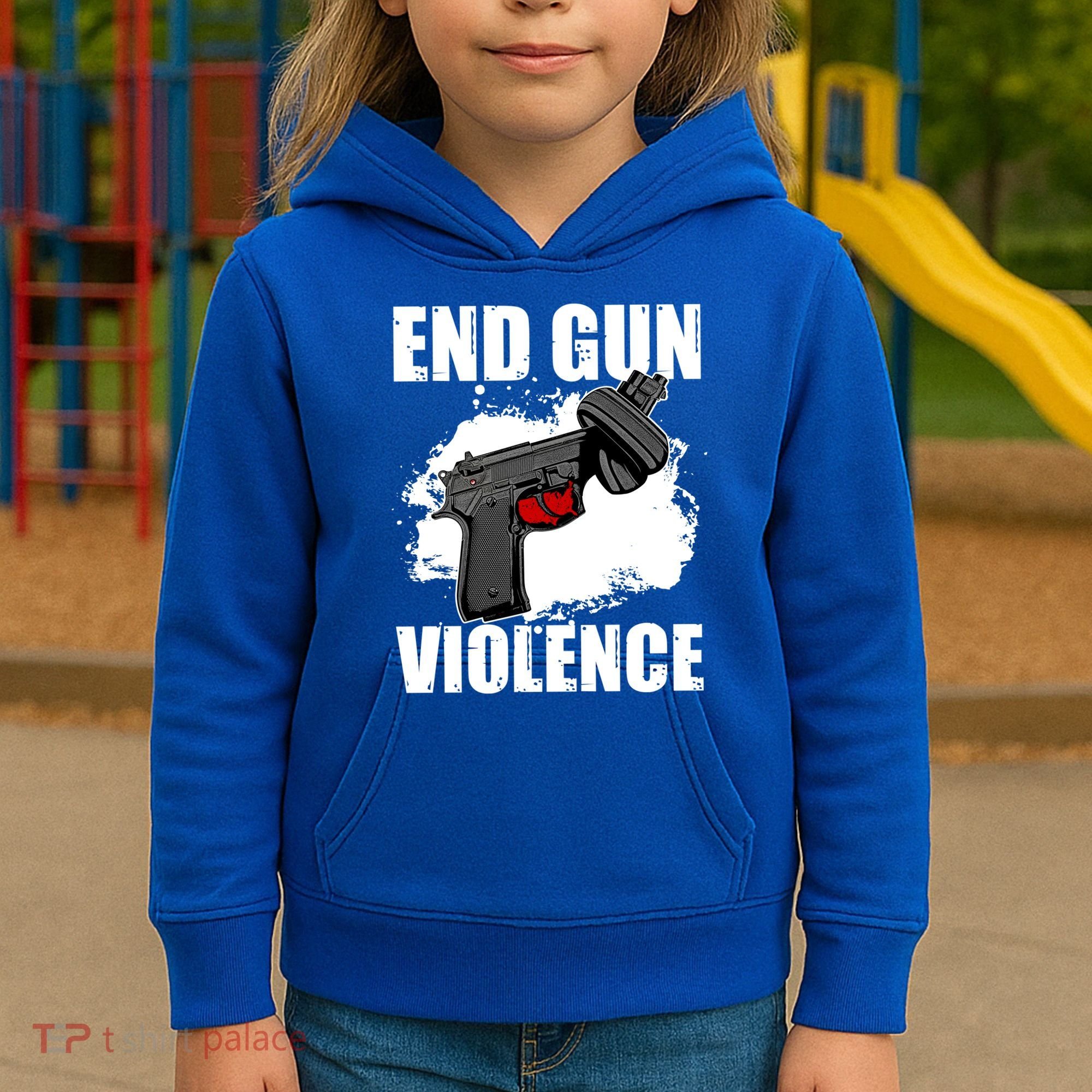 End Gun Violence Kids Hoodie