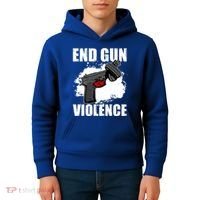 End Gun Violence Kids Hoodie thumb 4