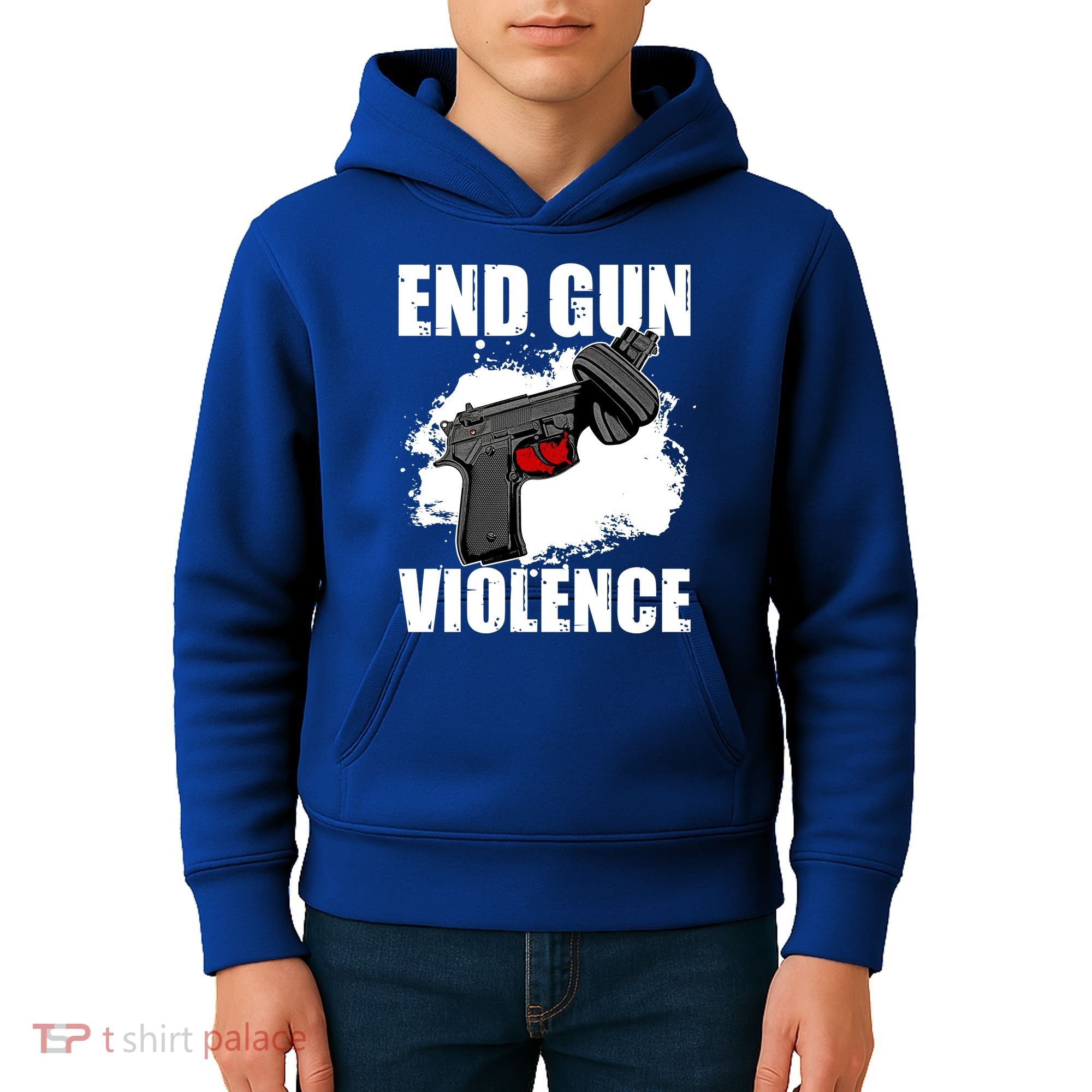End Gun Violence Kids Hoodie