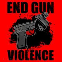 End Gun Violence Santa Hat thumb 1