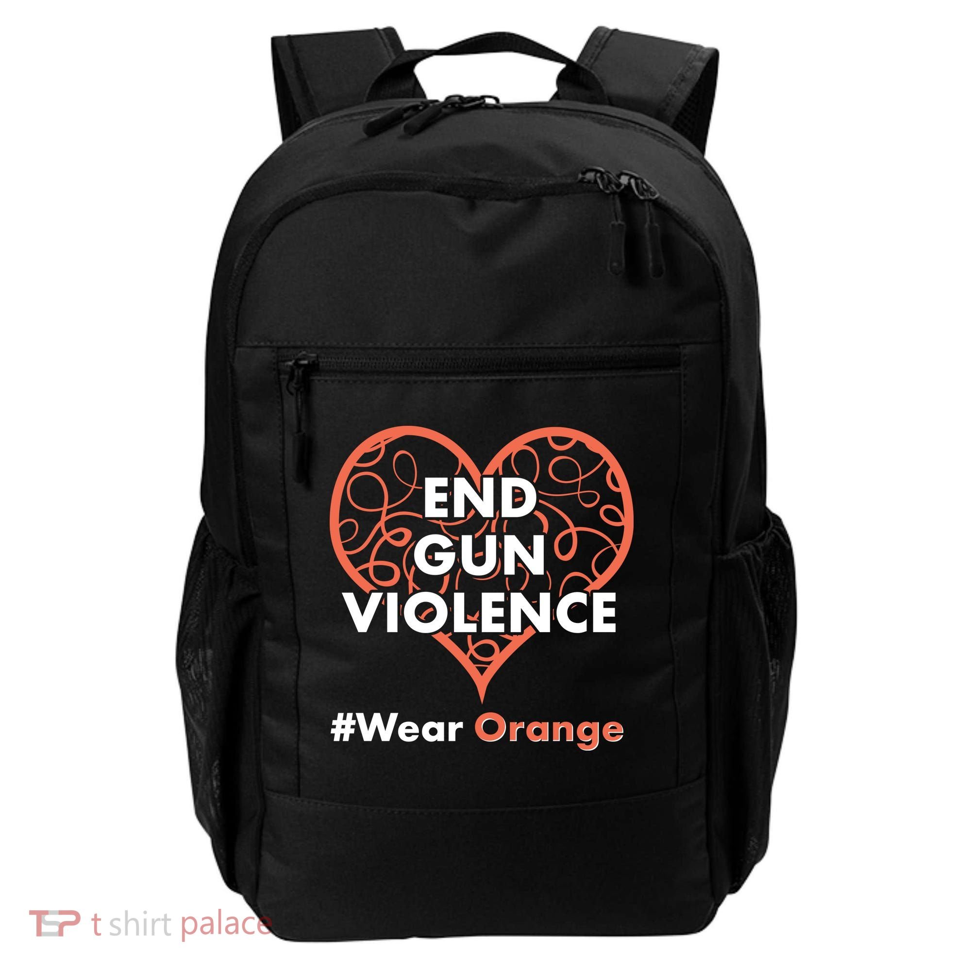 End Gun Violence #Wear Orange Backpack