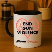 End Gun Violence #Wear Orange Coffee Mug thumb 4