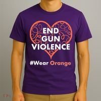 End Gun Violence #Wear Orange T-Shirt thumb 3