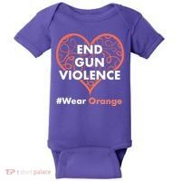 End Gun Violence #Wear Orange Baby Bodysuit thumb 0