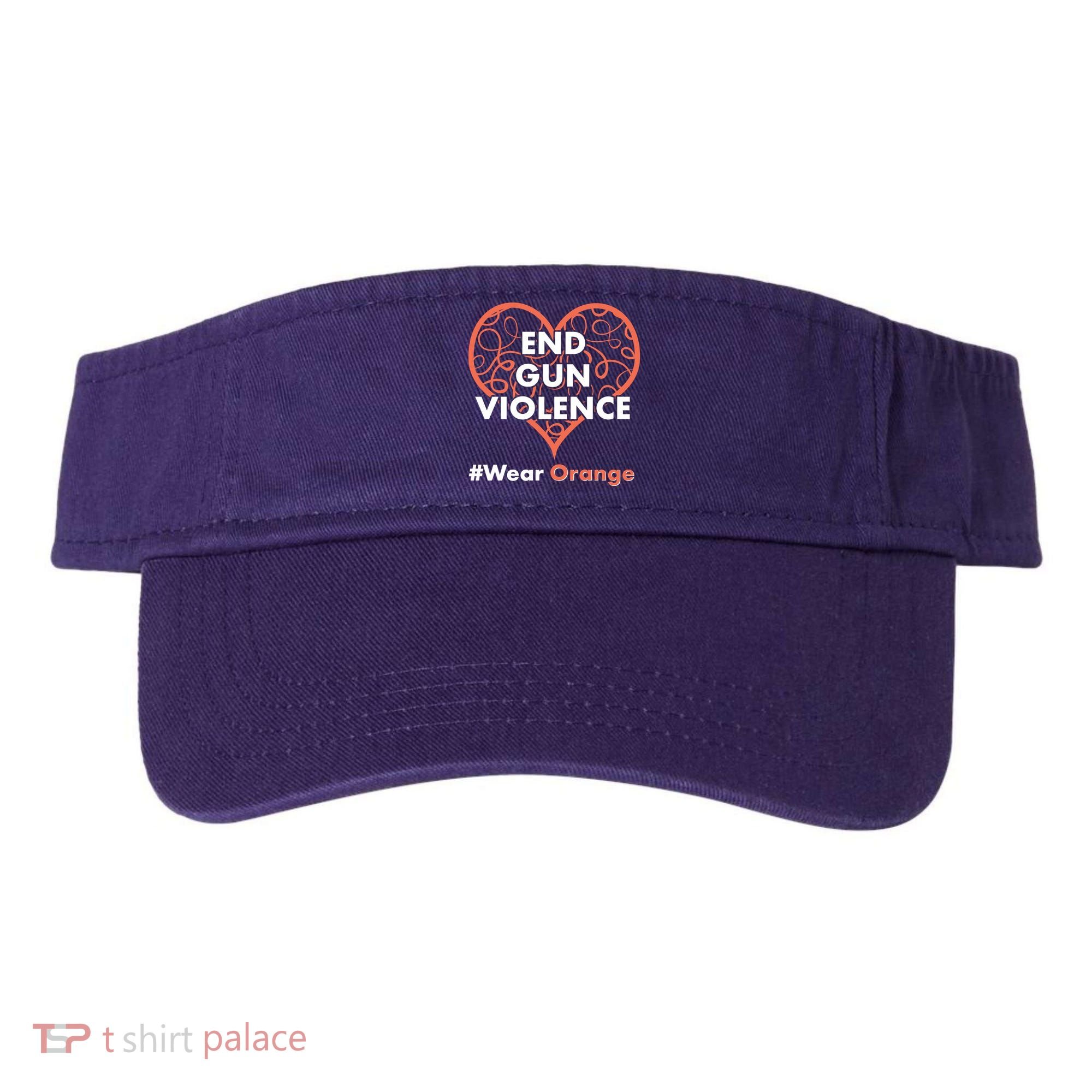 End Gun Violence #Wear Orange Visor