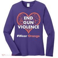 End Gun Violence #Wear Orange Women's Long Sleeve Shirt thumb 0