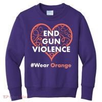 End Gun Violence #Wear Orange Kids Sweatshirt thumb 0