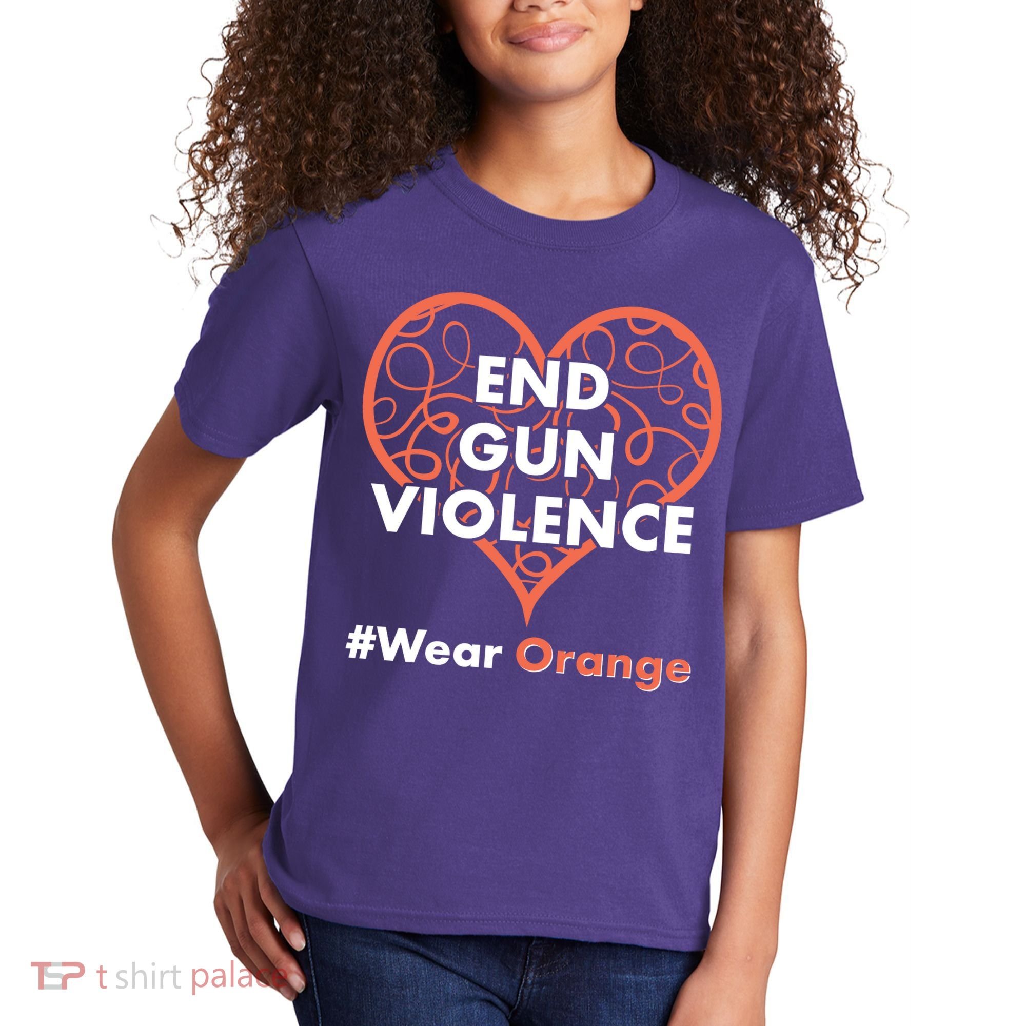 End Gun Violence #Wear Orange Kids T-Shirt