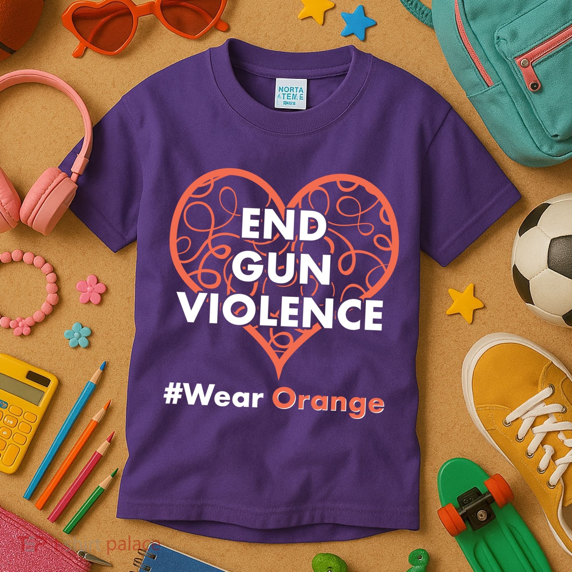 End Gun Violence #Wear Orange Kids T-Shirt