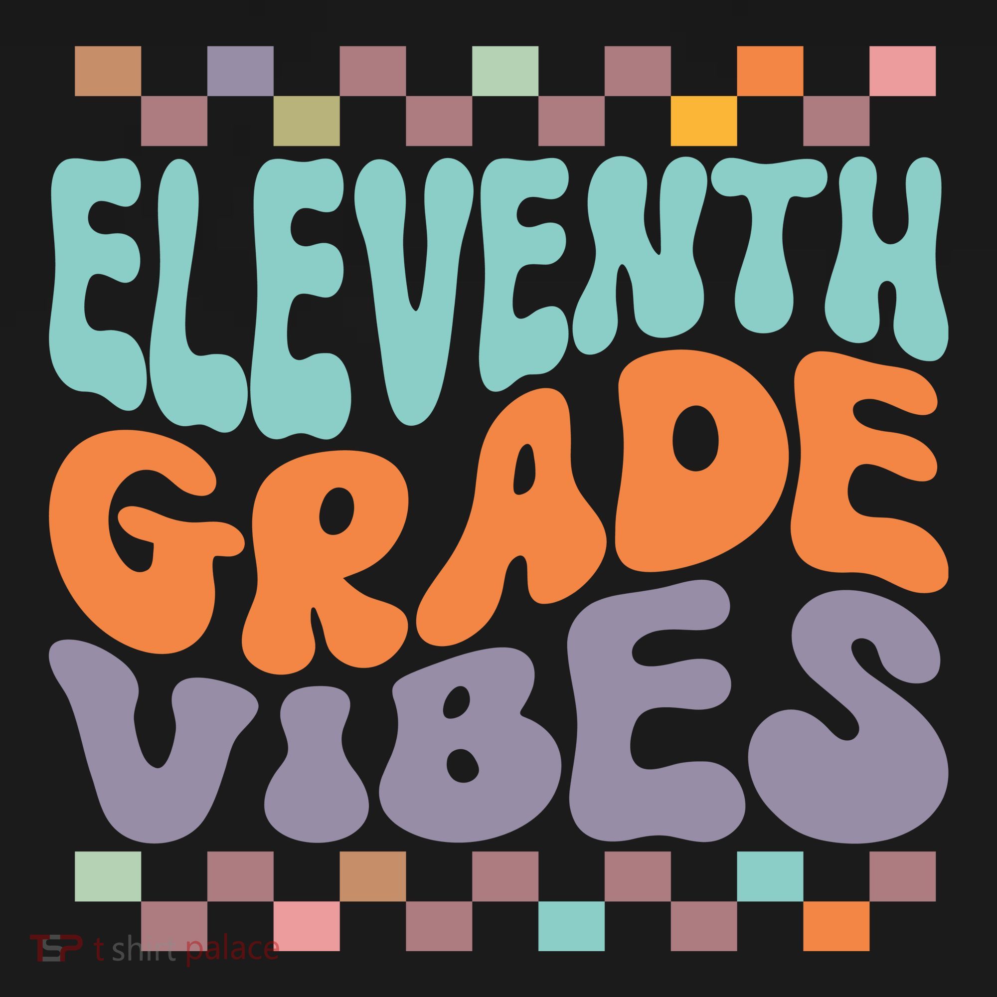 Eleventh Grade Vibes Retro Groovy 11th Grade Back To School Backpack